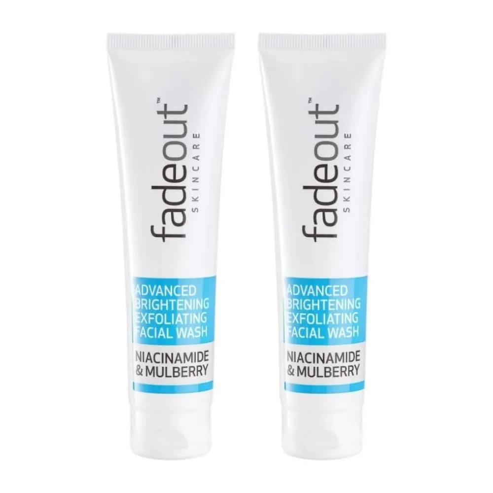 Fade Out Advanced Brightening Facial Wash 100ml x 2 Cleansing Foam Facial Cleanser fadeout