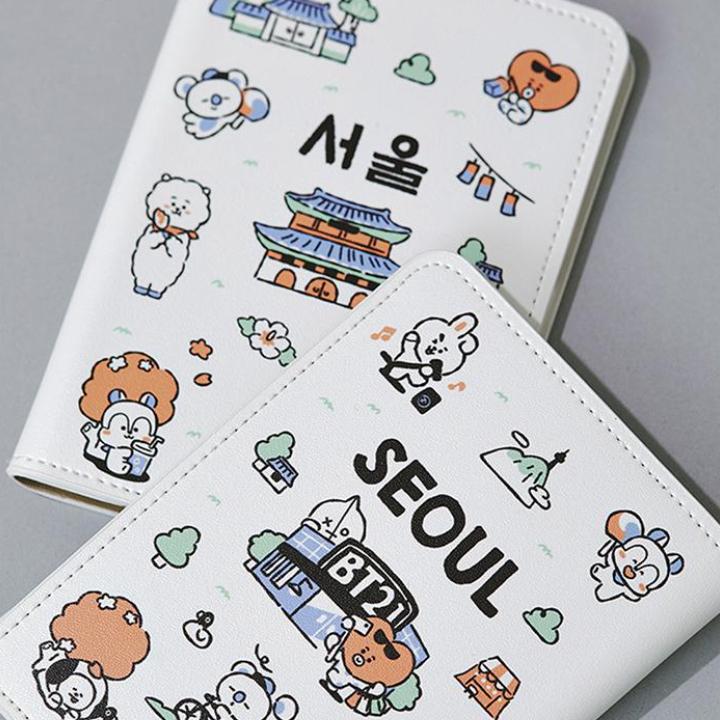 BT21 Seoul Edition Passport Case