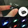 1Pc USB LED Car Neon Atmosphere Light Ambient Lamp Bulb Car Interior Accessories
