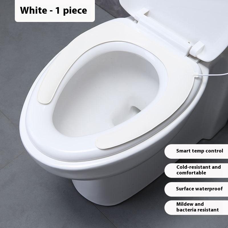 Vyhřívané WC sedátko inteligentní konstantní teplota domácí WC sedátko vodotěsné zimní adsorpční vyhřívání WC víko WC samolepka