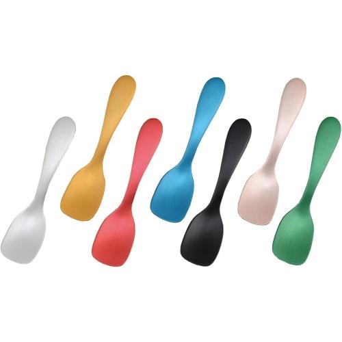 Lurele Aluminum Ice Spoon, Black, PS-5348