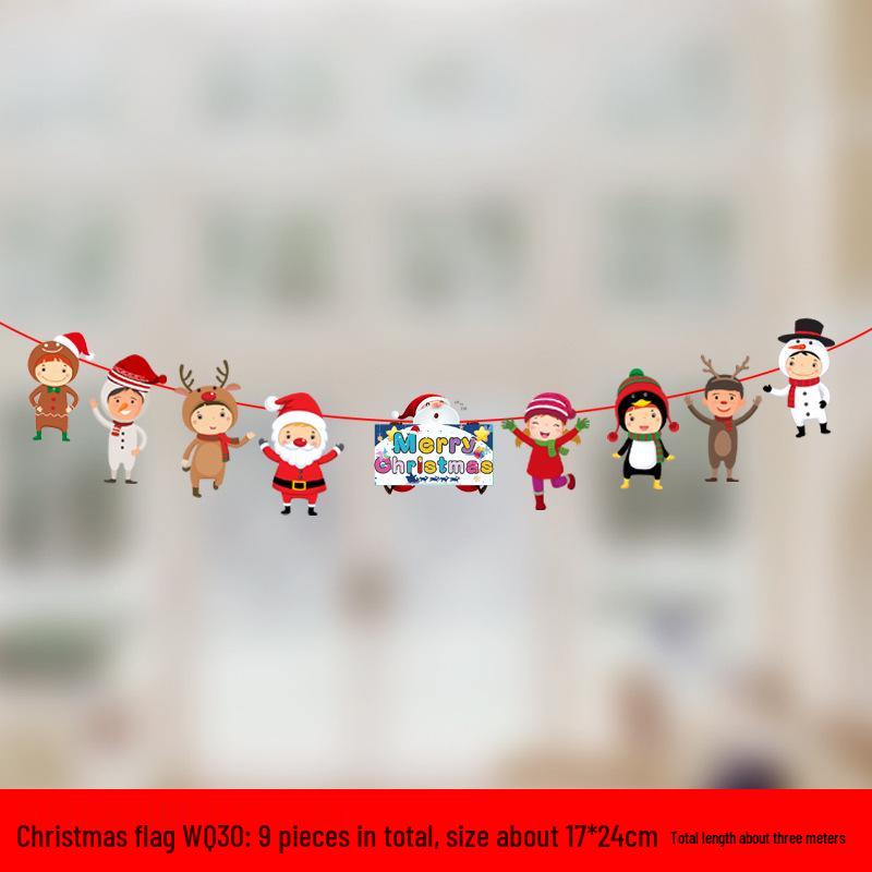 2025 Christmas Banners: Festive Hanging Decorations for Kindergartens and Malls