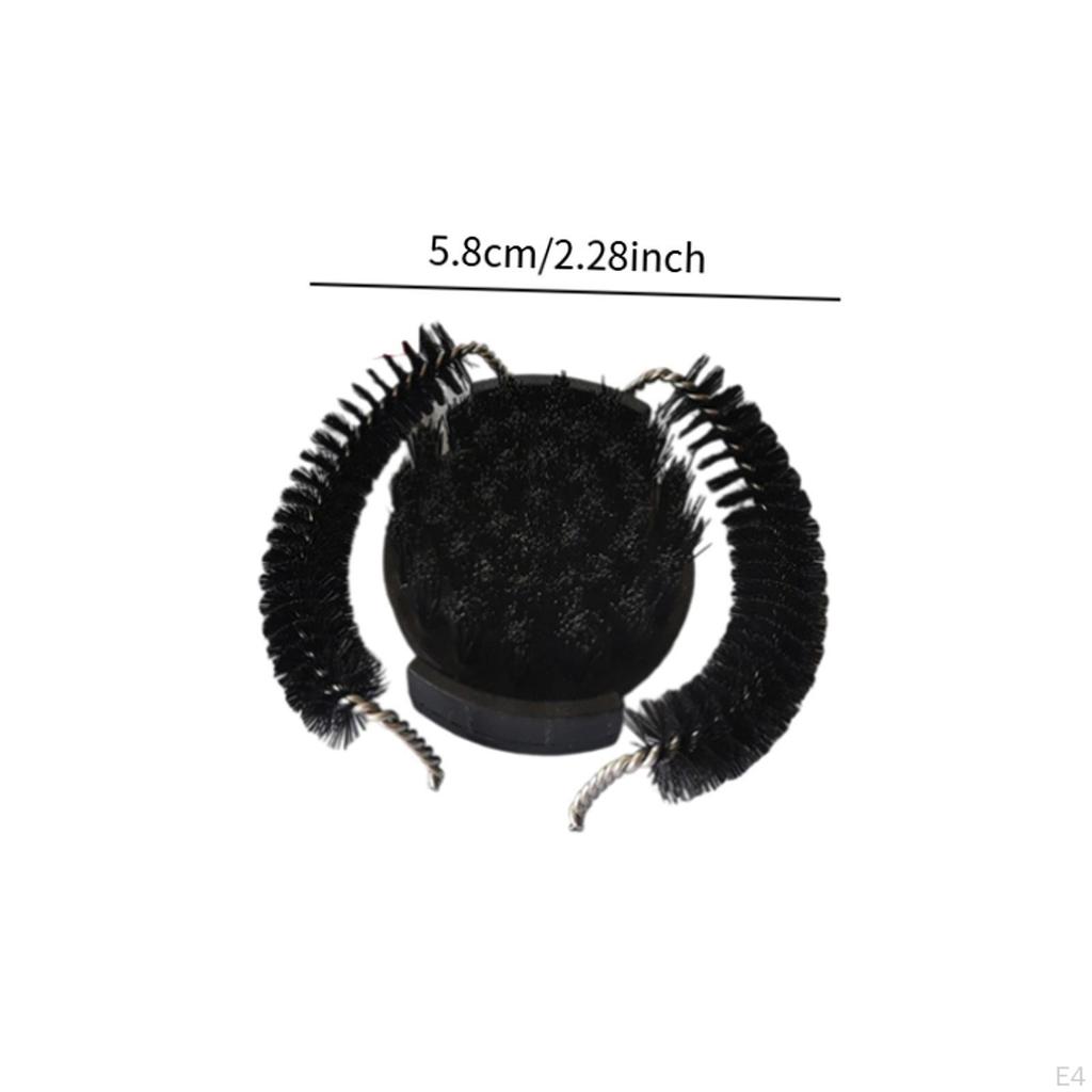 Čisticí kartáč pro espresso kávovary s 360° štětinami