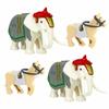 MOC Medieval Knight War Elephant Building Set – Figures Castle Accessories Bricks Toy Gift