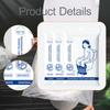 24 Pieces Disposable Toilet Seat Covers for Travel Bathroom Public Restroom