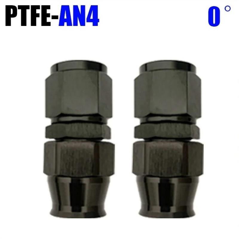 

2Pcs Hose End Connector Adapter Cold Water Pipe Fuel Pipe Hose End Connector AN4 6 8 10 12 Straight Type 0 ° 45 ° 90 ° 180 °