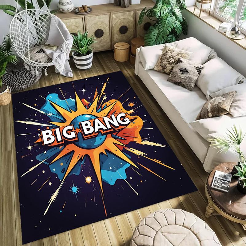 Big Bang: Explosive Energy Harmony Carpet Doormat Home Decor Doormat Art Bathroom Mat
