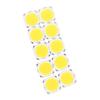 10pcs Round COB 3W High Power LED Chip Bulb Lamp Light Warm White