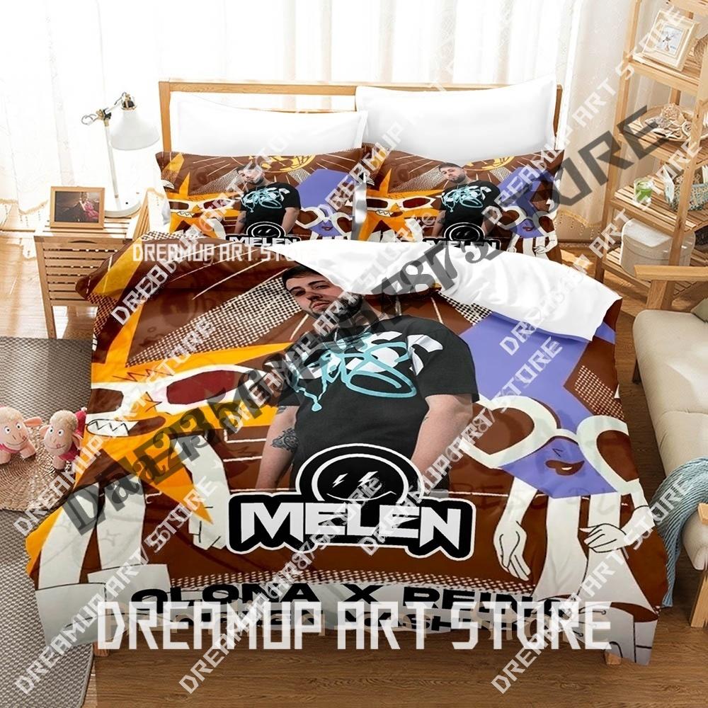 Mora Saiko REINA Bedding Set Single Twin Full Queen King Size Bed Set Adult Kid Bedroom Duvetcover Sets 3D Anime Bed Sheet