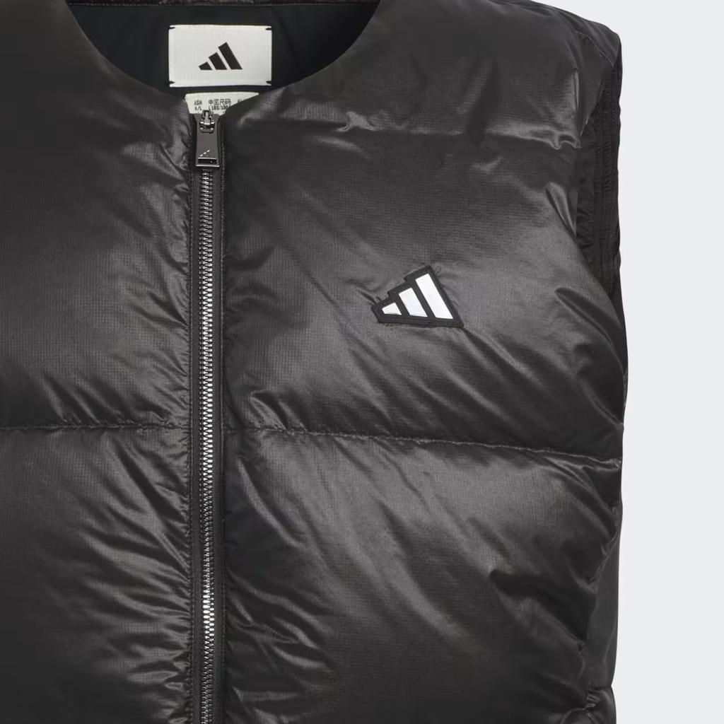 adidas Vests Men's Black Crew Neck Moderate Other JM7140