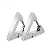 1 Pairs Fake Ear Clip Hoop Earrings for Men Women Stainless Steel Painless Non Piercing Fake Earrings Jewelry Gifts