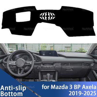 Dashboard Cover Pad Car Liner Anti-UV Mat Sunshade Dashmat Carpet Dash for Mazda 3 Mazda3 BP Axela 2019 2020 2021 2022-2025