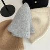 Thickened Plush Warm Bucket Hat Women's Autumn and Winter Big Head Circumference Shows Small Face Bucket Hat Fashionable Versatile Basin Hat
