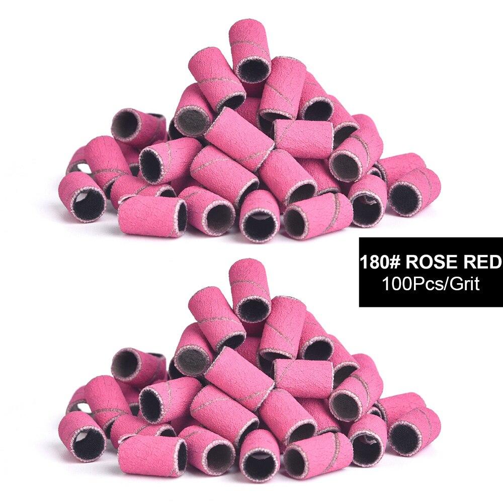 

100 шт., шлифовальные ленты для сверл для ногтей, набор лент для сверл для ногтей, инструменты для удаления геля и педикюра