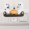 Spirit Campfire Flickering Night Light Decorative LED for Indoor Bedroom Home Black
