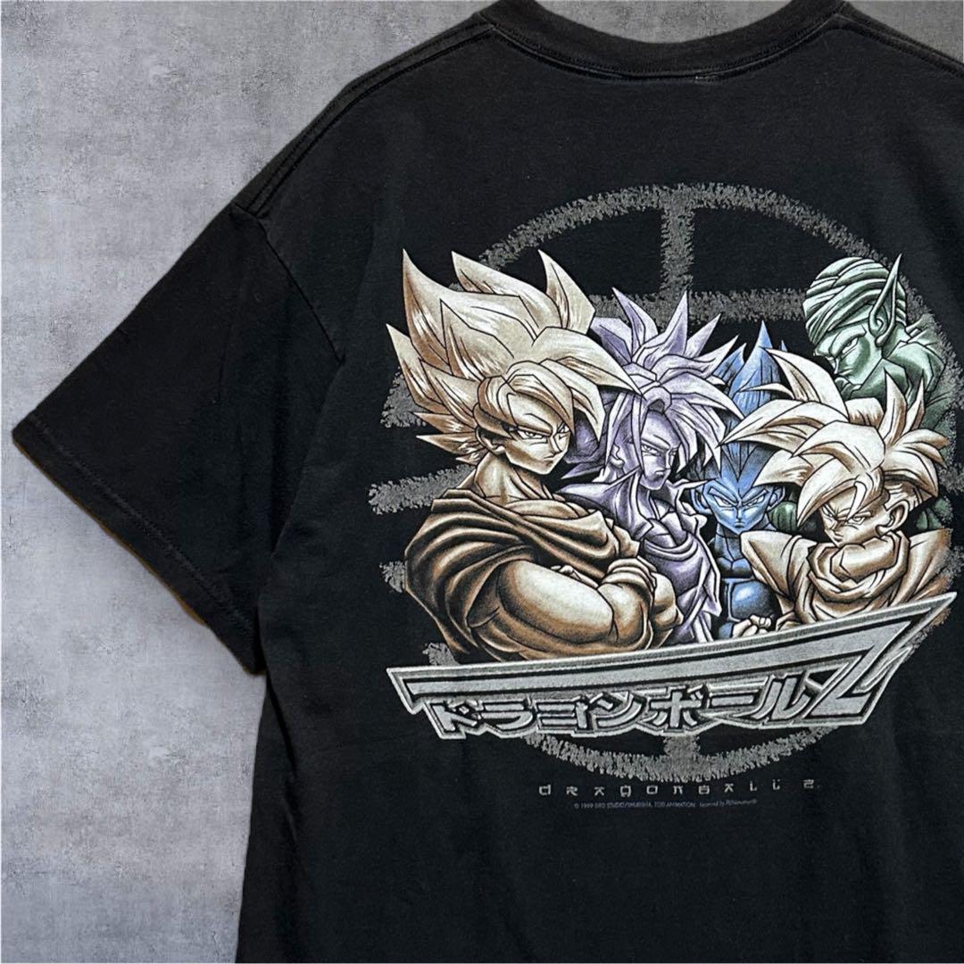 

[USED] Dragon Ball Z US Double-Sided Print T-Shirt Black L