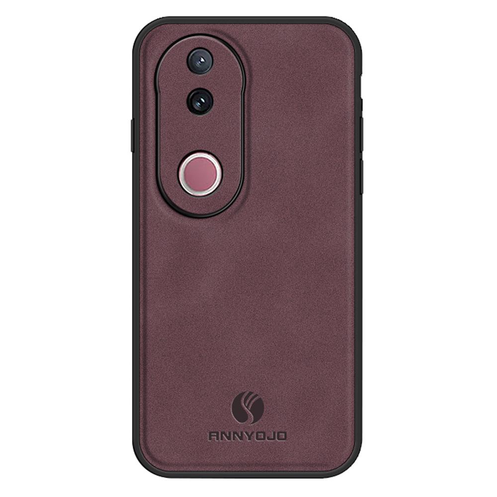 ANNYOJO For vivo V50 5G Case PU Leather+PC+TPU Anti Drop Phone Back Cover