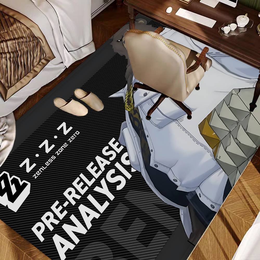 Zenless Zone Zero ZZZ Ben Bigger Hallway Carpet Non-Slip Laundry Room Mat Laundry Decor Balcony Child Living Room Bedside