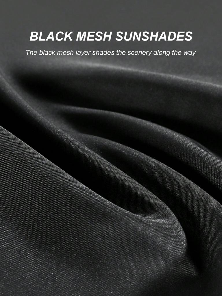 Car Sun Shades with Suction Cups, UV Heat Insulation Privacy Window Covers, Easy Install
