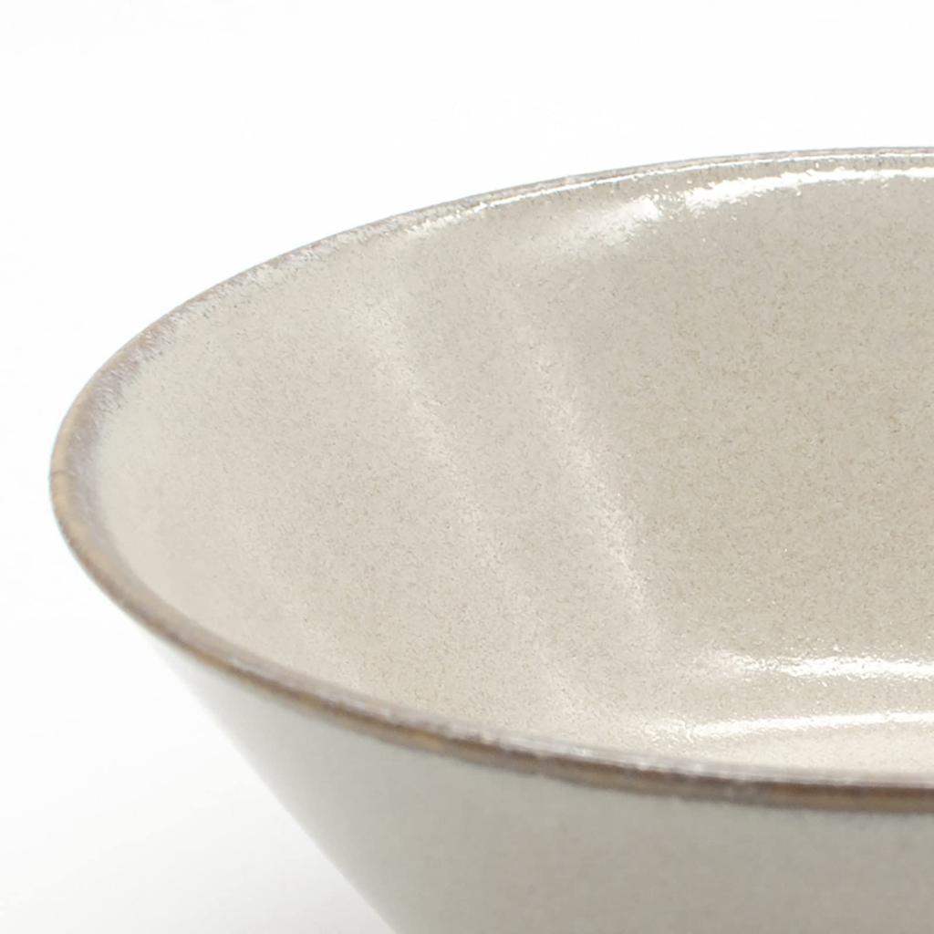 Aito Seisakusho Bowl 380ml Gray Mino Ware Dishwasher Microwave Safe Aito Bowl Made In Japan 517021 "Natural Color" Approx.