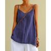 Cotton and Linen Camisole Women's Summer Loose Cotton and Linen Inner Sleeveless All-match Bottoming Top
