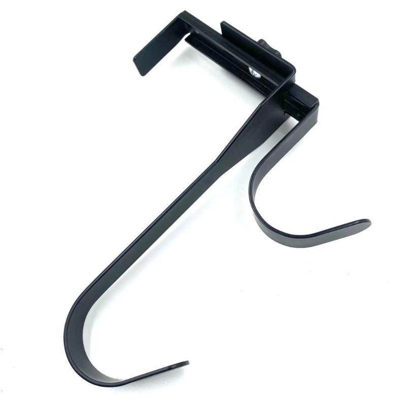 Telescopic Adjustable Fence Hook Pool Poles Hanger Metal Pool Deck Accessories Multipurpose Swimming Accessory Holder