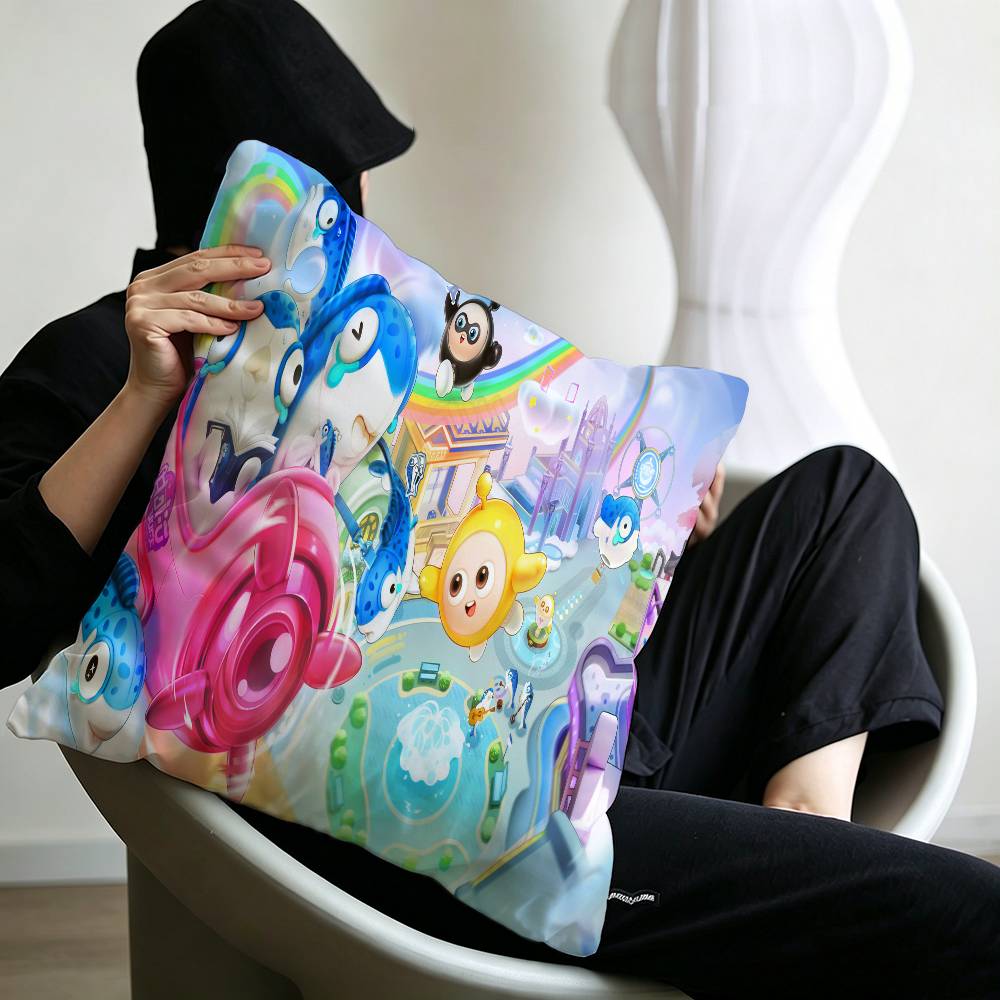 Game Egg Party Cushion Cover Decorative Pillow Sofa Home Decor Case Pillow Cases