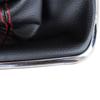 VW Golf IV 97-03 Gear Shift Knob & Gaiter with Red Stitch and Chrome Frame, 5-Speed, 23mm Opening