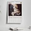 2026 Wall Calendar 12-Month Strange Cats In Renaissance Paintings Calendar for Home Office Unique Historical Cat Art Calendar for Cat Lovers