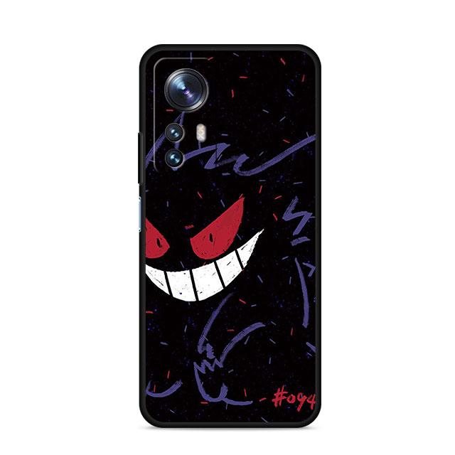Case For Xiaomi Mi 11 Lite 5G NE 11T Pro 10T 9T 12 12T 12S 12X 11X 11i Note 10 9 Silicone TPU Phone Cover Pokemon Gengar Cool