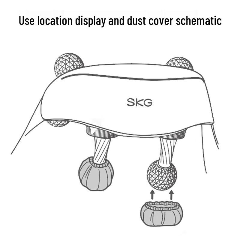 

SKG Detachable Massage Cover 2-Pack