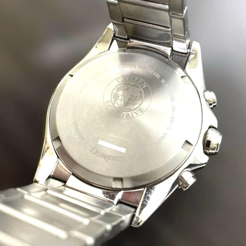 Used [Working item] CITIZEN/Citizen Solar E820 Black Dial Titanium Lightweight