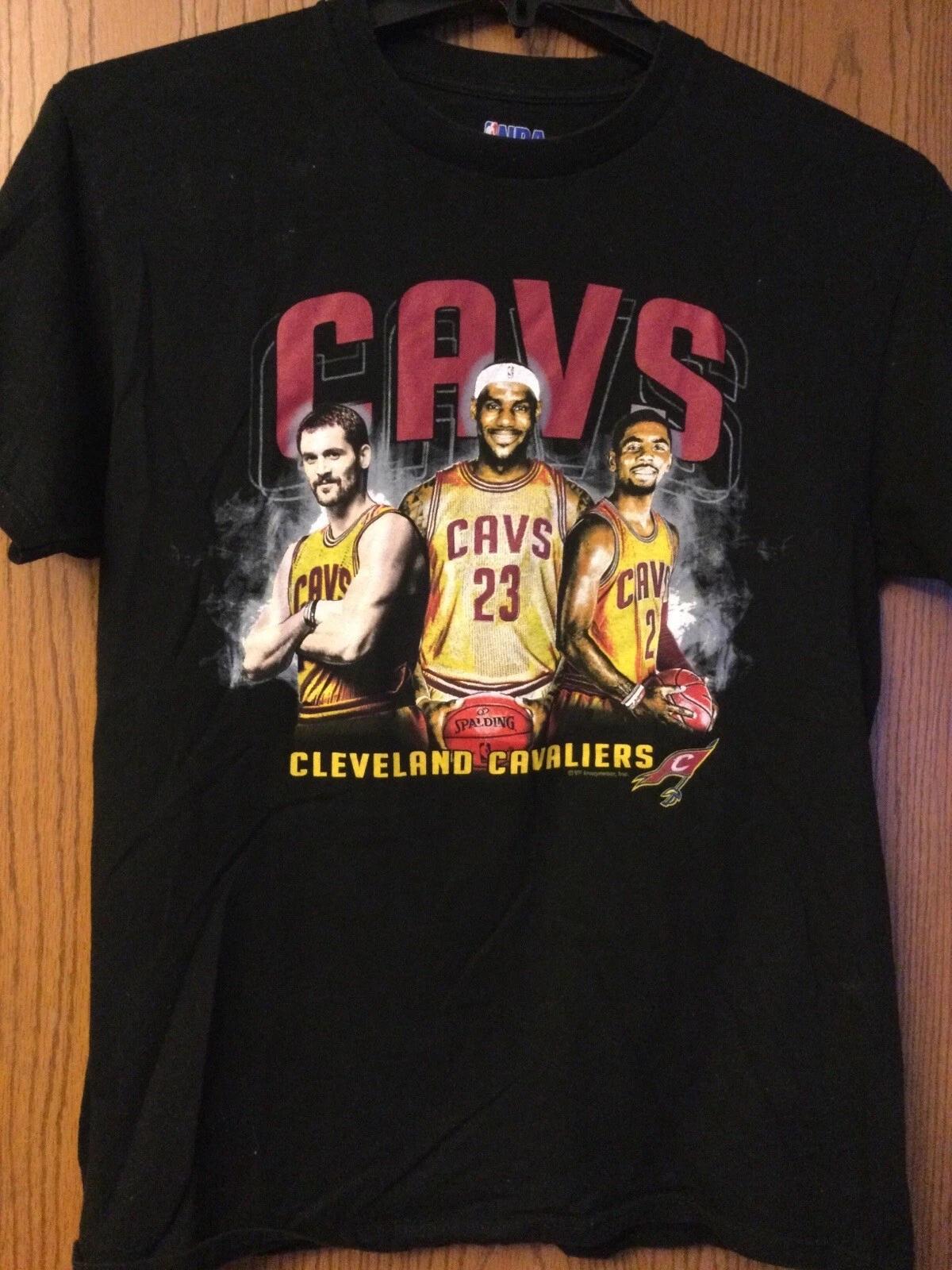 Cleveland Cavs (LeBron James) - Black Shirt. M. M