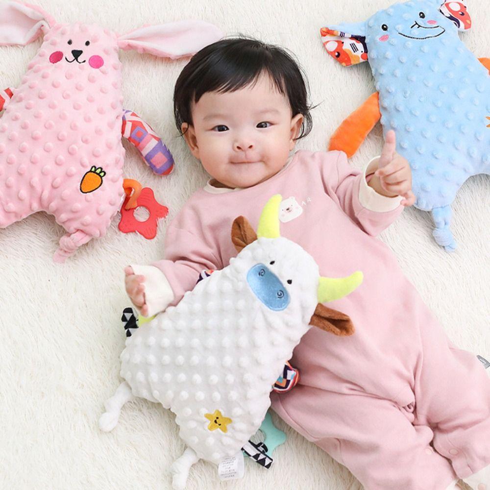 Lion Rabbit Baby Appease Doll Soft Plush Animal Placate Dolls Baby Comforter Toy  Birthday Gift
