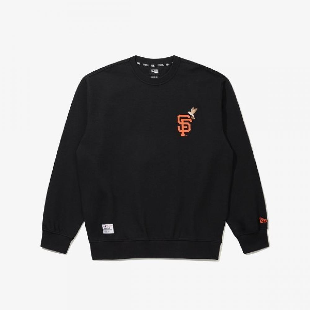 New Era San Francisco Giants Stitch Sweatshirt Black 15147515 XXL(110)