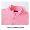 Navigare Girl's Half-Zip Sporty Sweatshirt Jacket