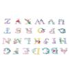 26pcs Flower Shaped Embroidered Patches Easy Ironing Iron On Patches  Scarf Decoration