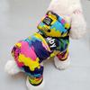 Evcil Hayvan Köpek Kıyafetleri Düğmeli Dört Ayaklı Spor Dış Mekan Sweatshirt