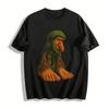 Funny Tree Spirit Bigfoot Graphic Casual T-Shirt Pure Cotton T-shirt