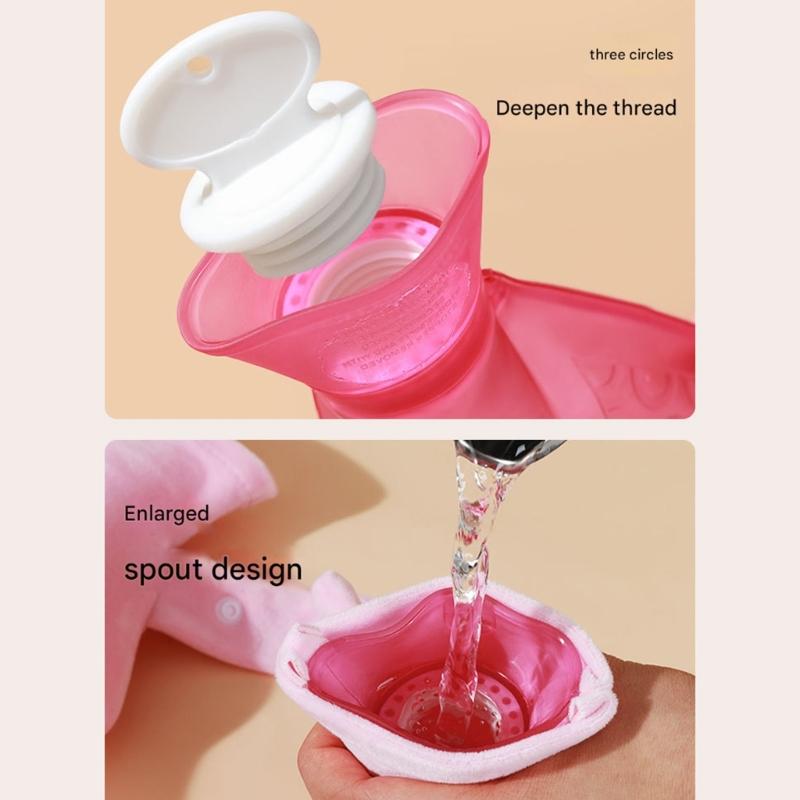 U Shaped Neck Shoulder Heating Pad Hot Water Bag Throw Pillow Cushion Portable Design