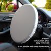 Car Steering Wheel Sun Block Silver Coated Cloth Sun Shade Cover Auto Steering Wheel Sheath Sunscreen Insulation Accessories