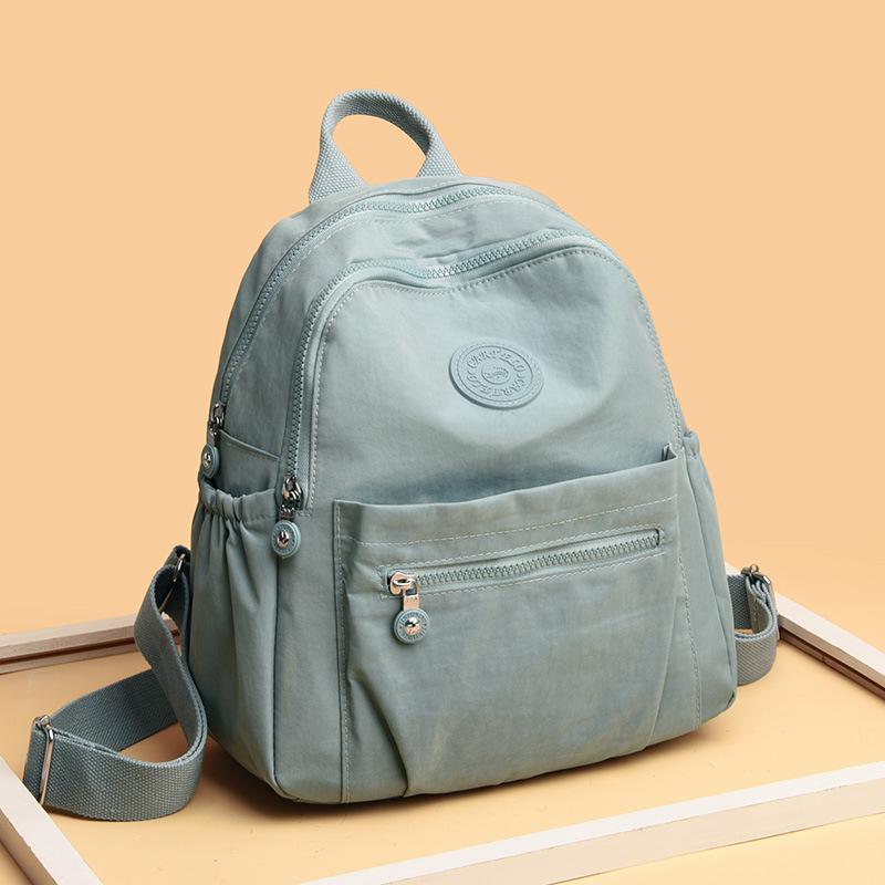 Manufacturer Backpack Women's Large Capacity Simple Versatile Backpack Bags Women's Fashion Lightweight Travel Bag Wholesale Women