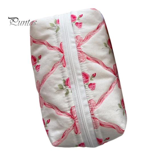 

Косметичка, органайзер для туалетных принадлежностей, застежка-молния, большая вместимость, бант, многофункциональный органайзер для туалетных принадлежностей, сумка для хранения B розовый