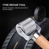 6mm/20mm/40mm Tire Stitching Tube Repair Tool Tire Repair Roller with Wooden Handle for Fixing Flat Shoes Hand Tool Kit