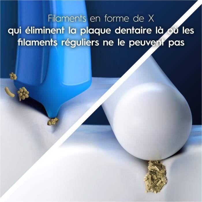 Brossettes - ORAL-B - Pro Sensitive Clean - Pour brosse à dents - 4 unités