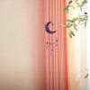 Natural Crystal Butterfly Wind Chime: Moon Pendant & Sun Catcher for Home & Garden T85