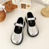 Spring and Autumn New Fashion Girls Versatile Comfortable Soft-soled Leather Shoes