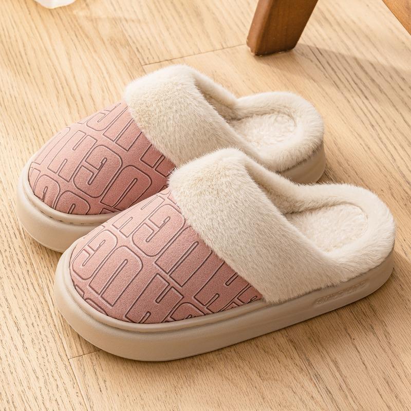 

Mao Mao slippers women s autumn and winter new indoor home confinement warm floor cotton slippers men s outer wear 40 -41 [Suitable for sizes 39-40]