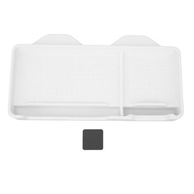 Boîte de Rangement de Tableau de Bord de Voiture Organisateur Multifonctionnel en Silicone avec Aimant Caché Remplacement pour Tesla Modèle 3 ou Y