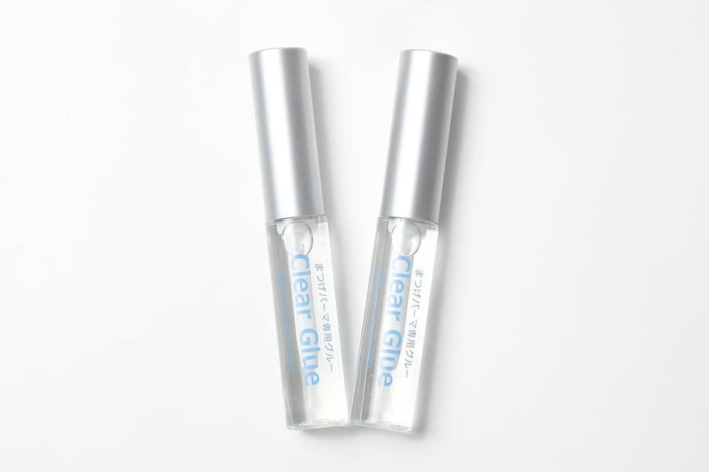 clear glue for eyelash perms High-adhesion (2-pack)